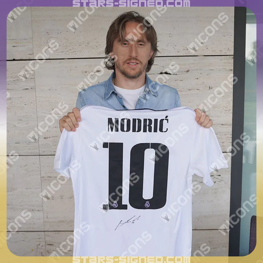 摩迪 Luka Modric 皇家馬德里主場球衣(背簽)
