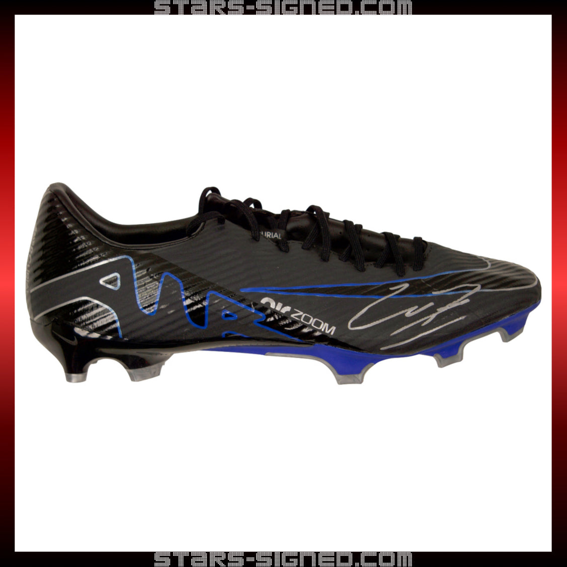 加拿祖 Alejandro Garnacho 親筆簽名 Nike Mercurial 波砵