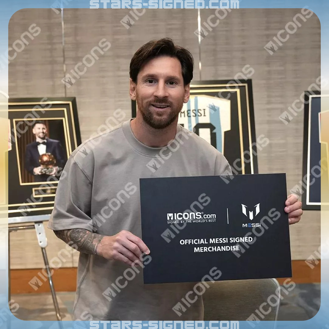 美斯 Lionel Messi 阿根廷2022主場球衣(背簽)
