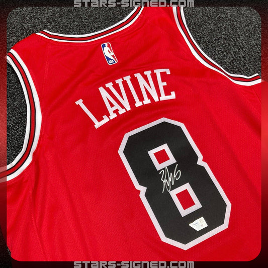 拿芬 Zach LaVine 芝加哥公牛隊 
Nike Icon Edition Swingman 球衣連廣告章(背簽)
