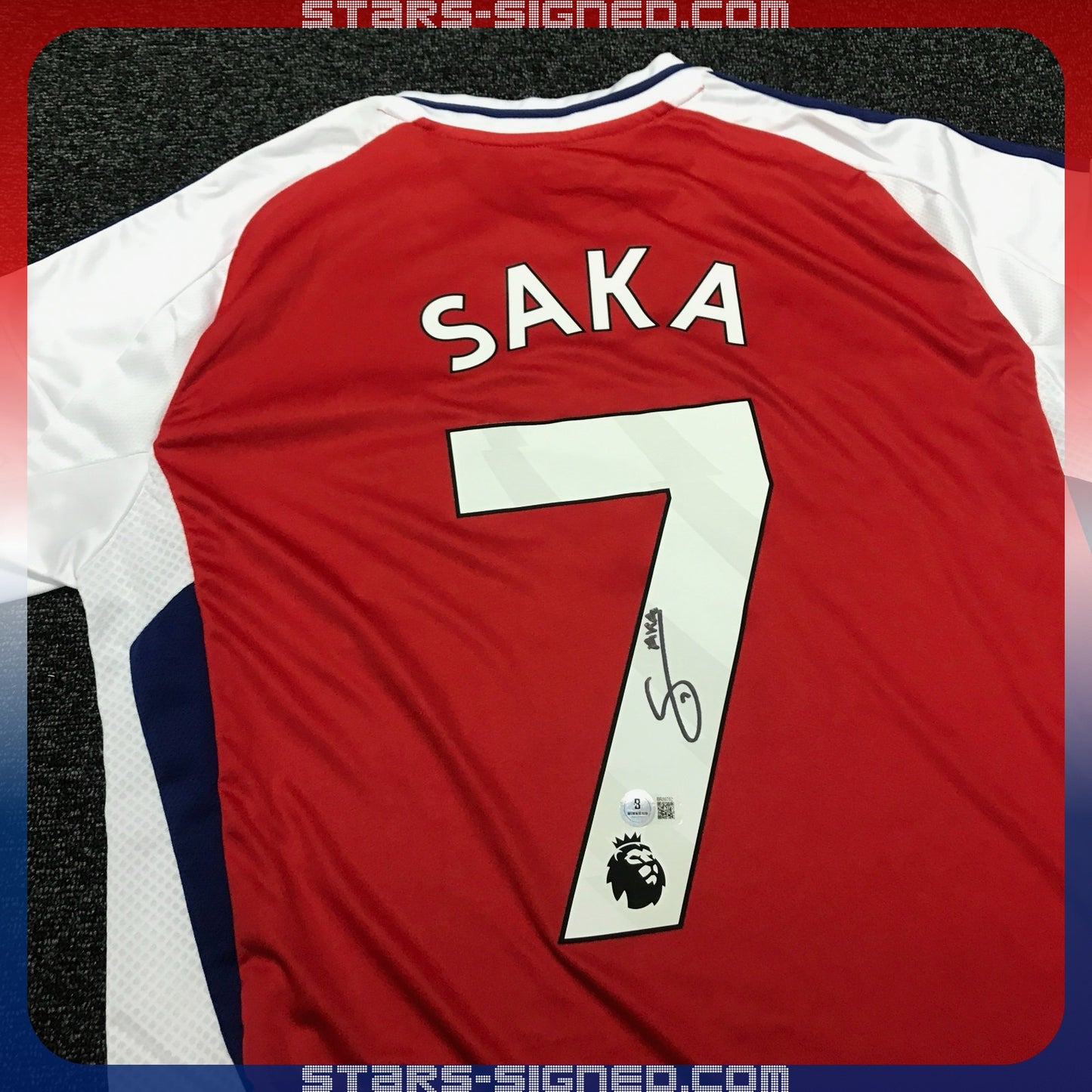 布卡約·沙卡 Bukayo Saka 阿仙奴主場球衣(背簽)