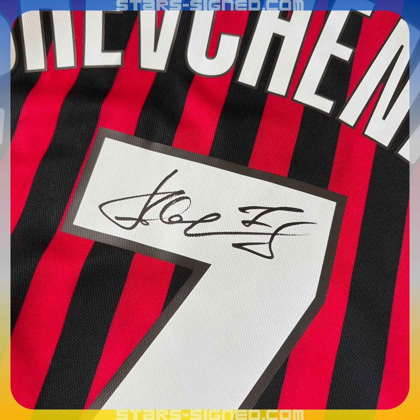 舒夫真高 Andriy Shevchenko AC米蘭主場球衣(背簽)
