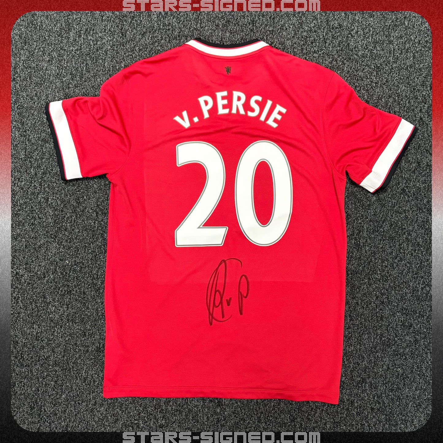 雲佩斯 Robin van Persie 曼聯主場球衣(背簽)