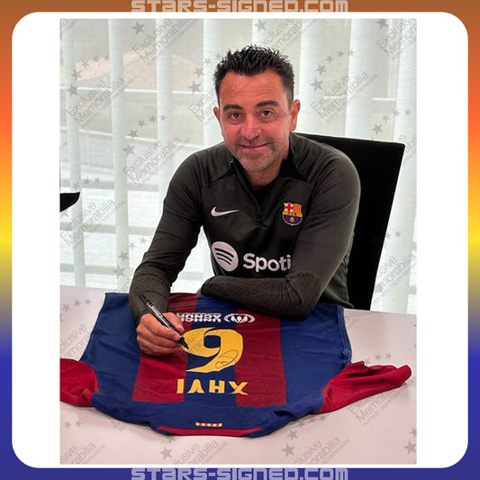 沙維 Xavi 巴塞隆拿主場球衣(背簽)