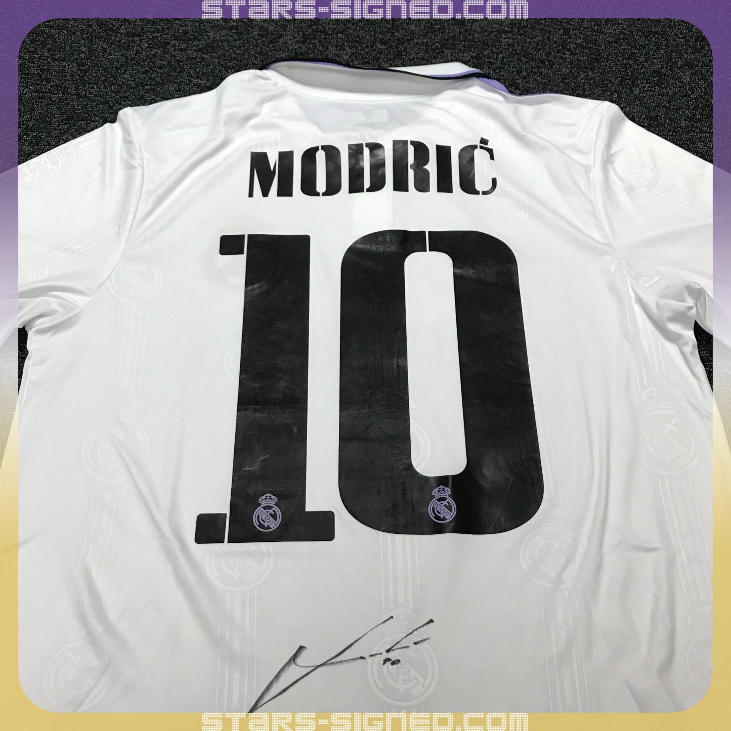 摩迪 Luka Modric 皇家馬德里主場球衣(背簽)