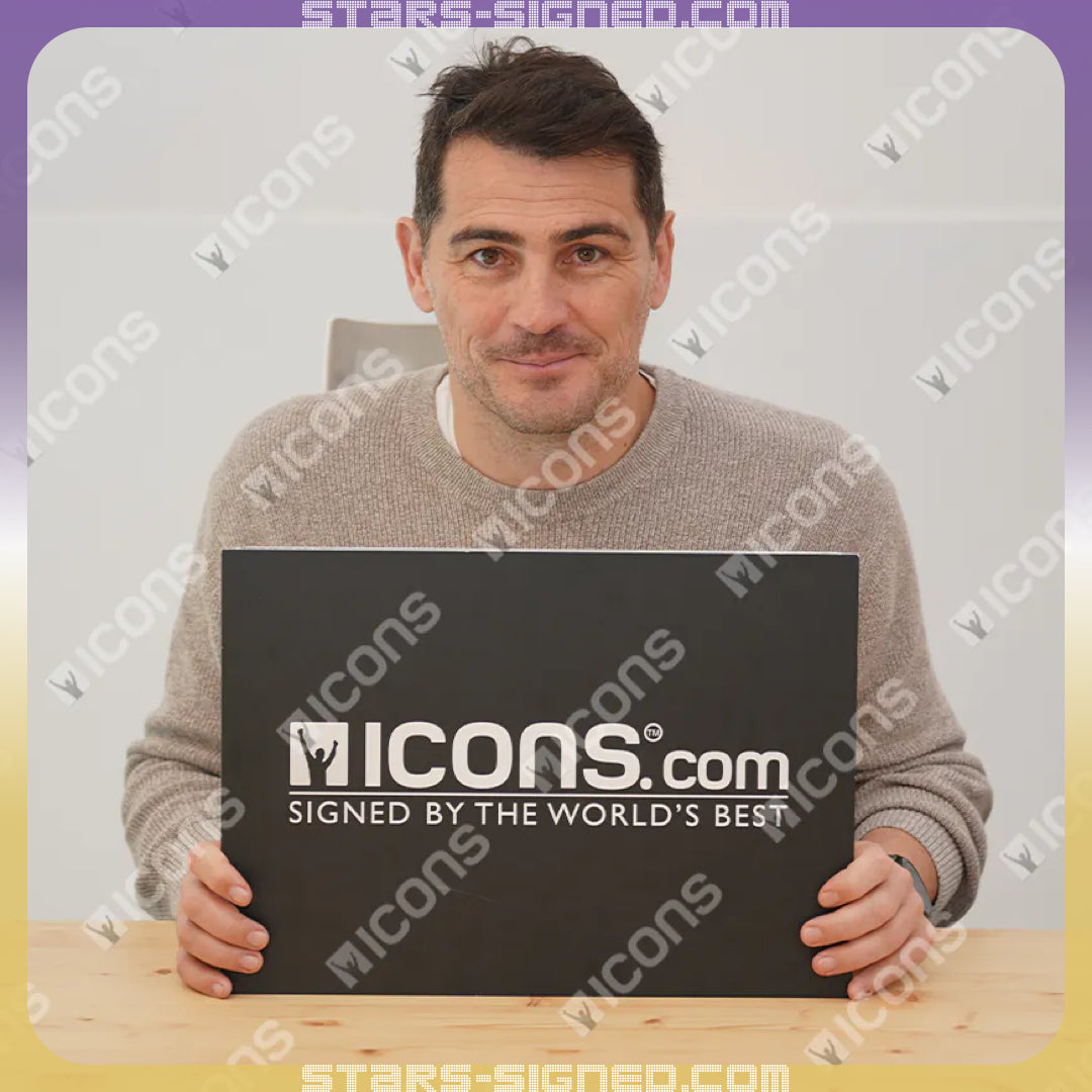 卡斯拿斯 Iker Casillas 皇家馬德里門將球衣(背簽)