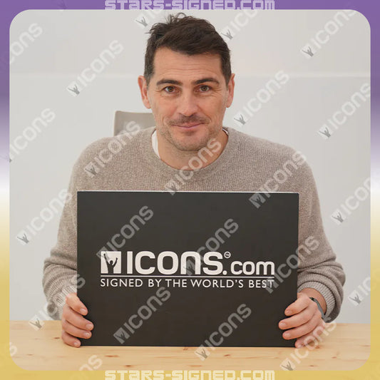 卡斯拿斯 Iker Casillas 皇家馬德里門將球衣(背簽)