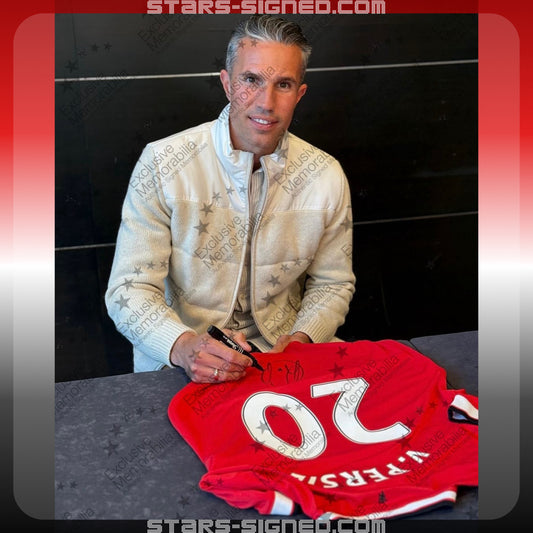 雲佩斯 Robin van Persie 曼聯主場球衣(背簽)