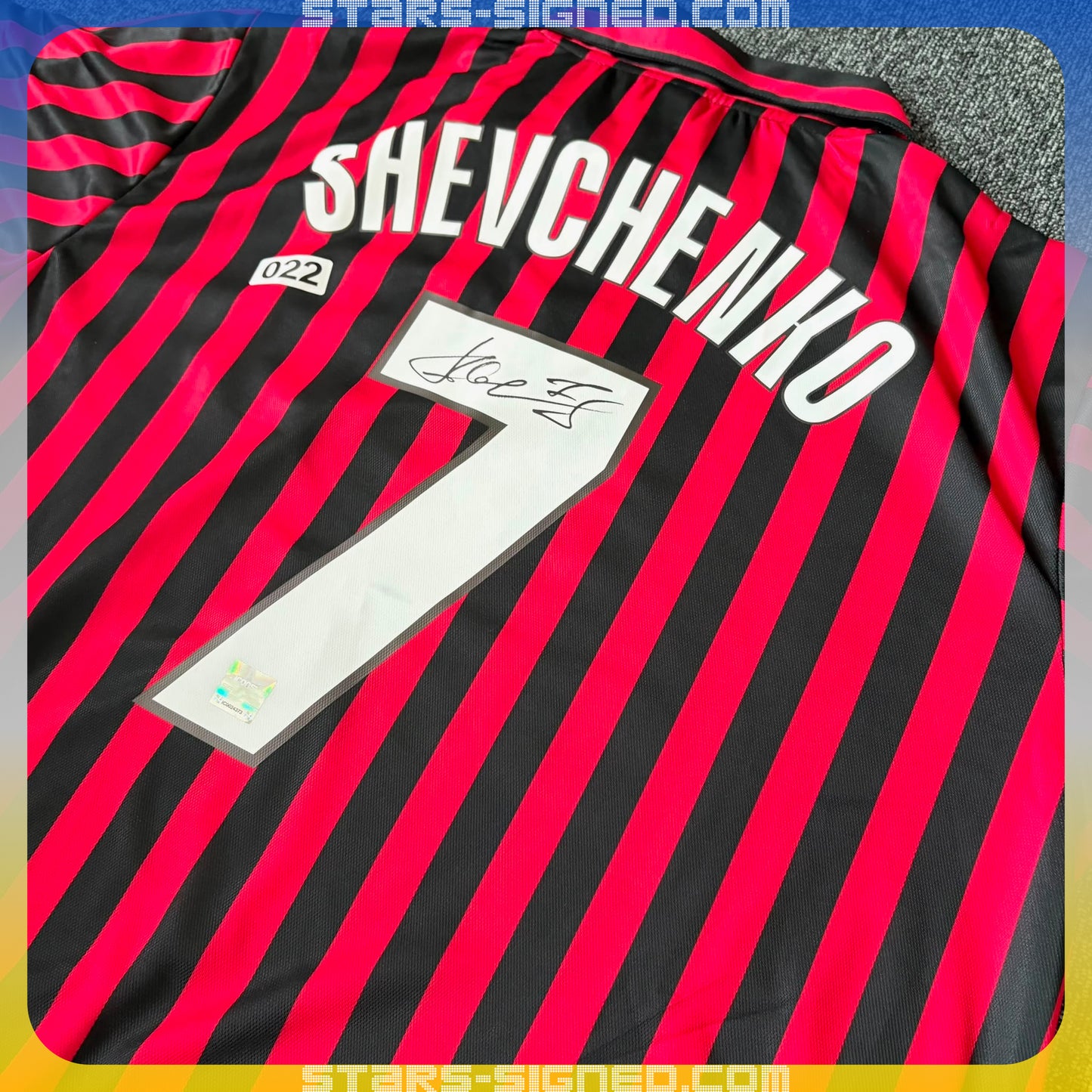 舒夫真高 Andriy Shevchenko AC米蘭主場球衣(背簽)