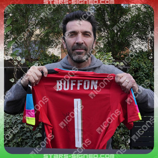 保方 Gianluigi Buffon 意大利門將球衣(背簽)