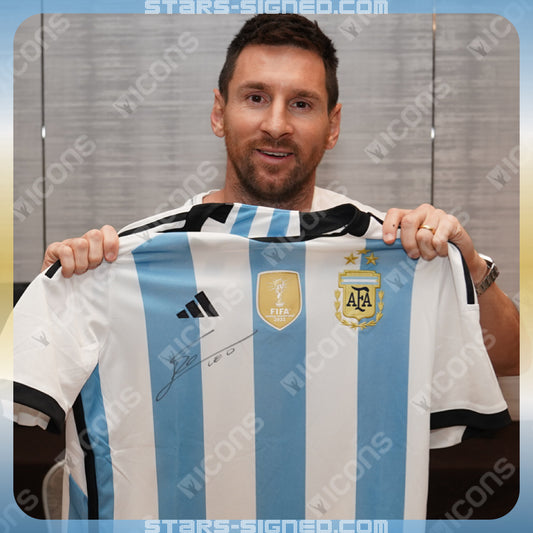 美斯 Lionel Messi 阿根廷2022三星版本主場球衣(前簽)