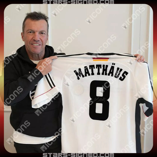 馬圖斯 Lothar Matthäus 德國主場球衣(背簽)