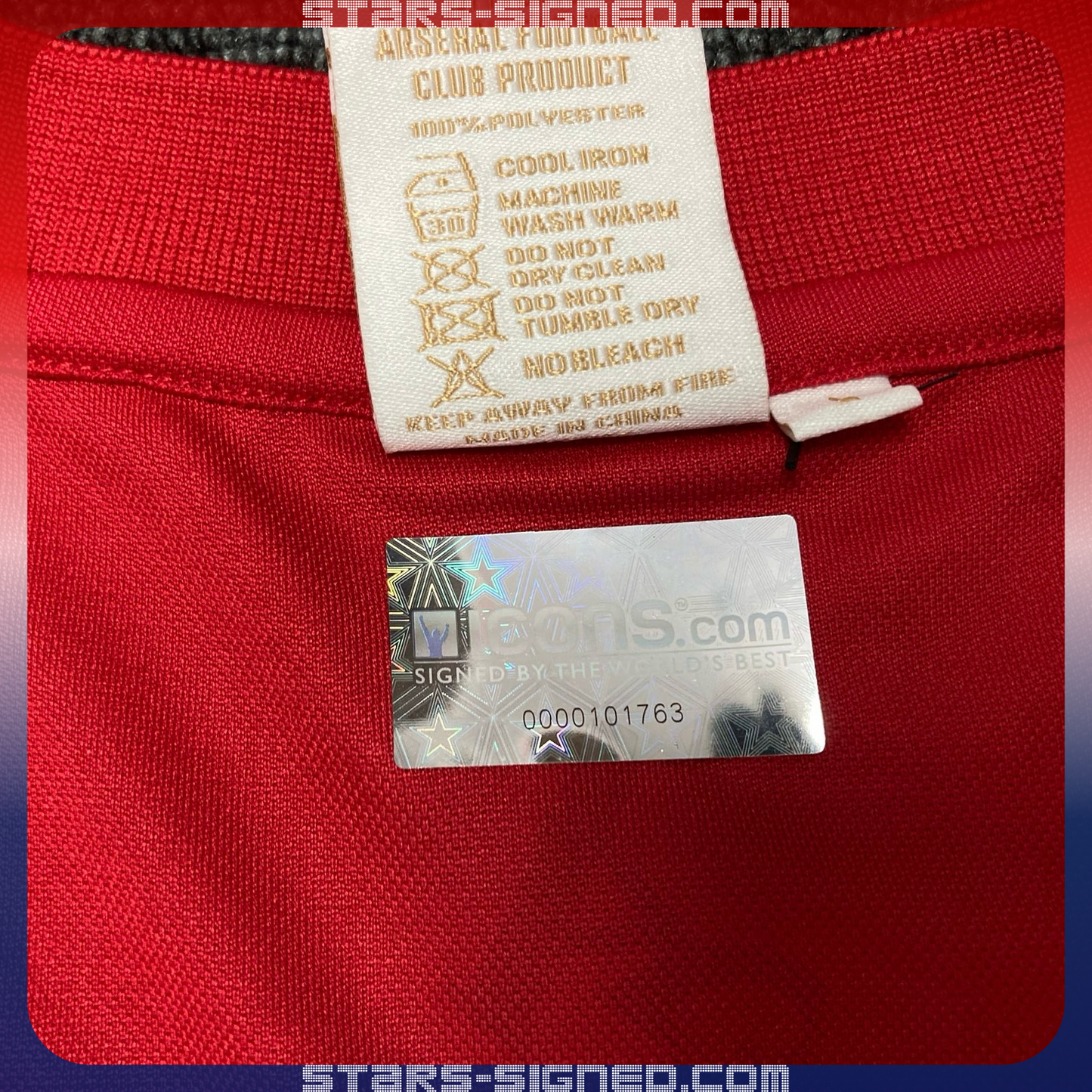 柏金 Dennis Bergkamp 阿仙奴主場球衣(背簽)